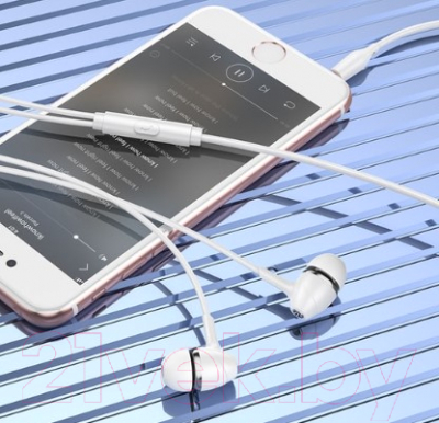 Изображение товара Наушники-гарнитура Hoco M76 (белый)