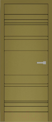 Дверь межкомнатная Юни Эмаль ПГ 27 60x200 (капучино)