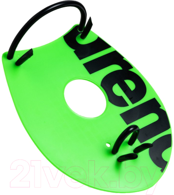 Лопатки для плавания ARENA Elite Hand Paddle 2 / 004409 110 (S, лайм/черный)