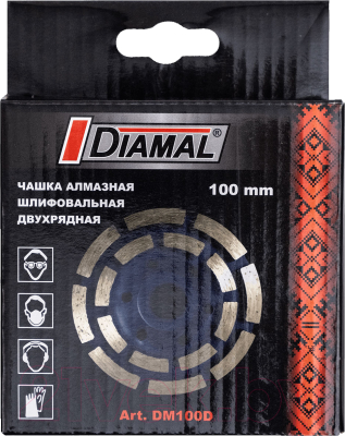 Алмазная чашка Diamal DM100D