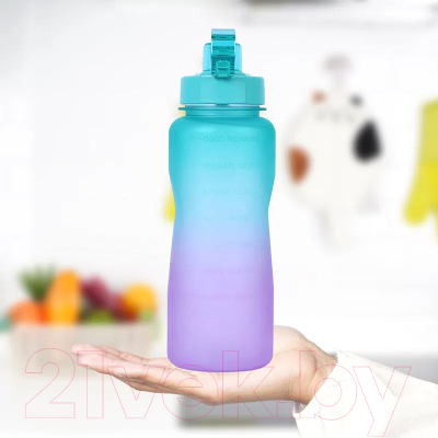 Бутылка для воды Miniso 7470 (2л, синий)