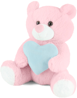 Мягкая игрушка Maxitoys Мишка с голубым сердечком / MT-SUT082022-23 - 