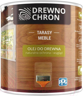 Масло для древесины Drewnochron 750мл (мербау)