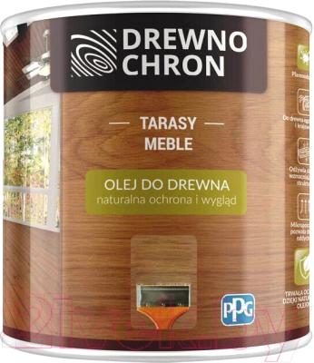 Масло для древесины Drewnochron 750мл (тик)