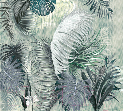 Фотообои листовые Vimala Тропический дизайн 2 (270x300)