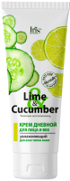 

Крем для лица Iris Cosmetic, Lime & Cucumber Дневной Увлажняющий для всех типов кожи