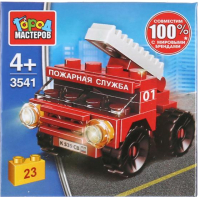 

Конструктор Город мастеров, Пожарная машина / 3541-JS