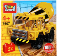 

Конструктор Город мастеров, Бетономешалка / 7607-JS