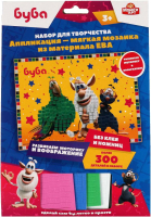 

Набор для творчества MultiArt, Буба. Аппликация. Мягкая мозаика / 100-AMP-BU3