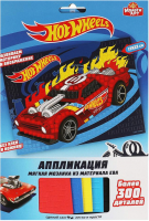 

Набор для творчества MultiArt, Хот Вилс. Аппликация. Мягкая мозаика / 100-AMP-HW6