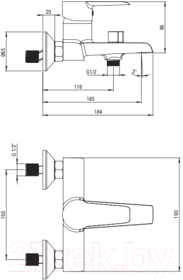 Смеситель Deante Corio BFC 010M