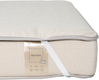 

Наматрасник защитный, Brownie Тик мелкая клетка 140x200