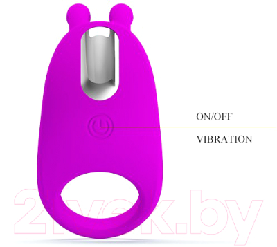 Виброкольцо Baile Rabbit Vibrator / BI-210152-1 (лиловый)