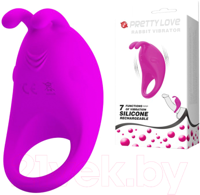 Виброкольцо Baile Rabbit Vibrator / BI-210152-1 (лиловый)