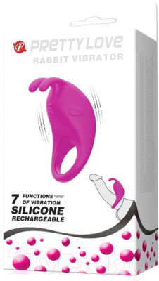 Виброкольцо Baile Rabbit Vibrator / BI-210152-1 (лиловый)