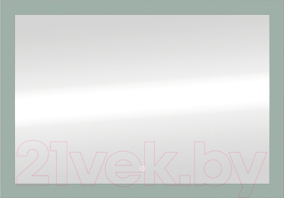 Зеркало Континент Relax Led 120x70 (часы)