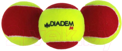 Набор теннисных мячей Diadem Stage 3 Red / BALL-CASE -RED-3 (3шт)