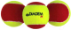 Набор теннисных мячей Diadem Stage 3 Red / BALL-CASE -RED-3 (3шт) - 
