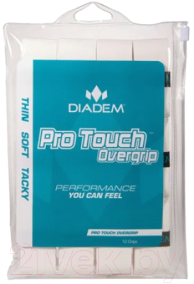 Овергрип Diadem Pro Touch Overgrip / GRP-TCH-12 (12шт, белый)