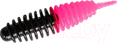 Изображение товара Мягкая приманка Trout Bait Jumbo 50 Чеснок COL.17 (Black/Pink)