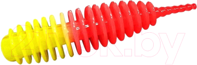 Изображение товара Мягкая приманка Trout Bait Jumbo 50 Чеснок COL.27 (Lemon/Red)