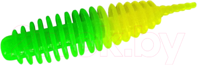 Изображение товара Мягкая приманка Trout Bait Jumbo 50 Чеснок COL.28 (Lemon/Green)
