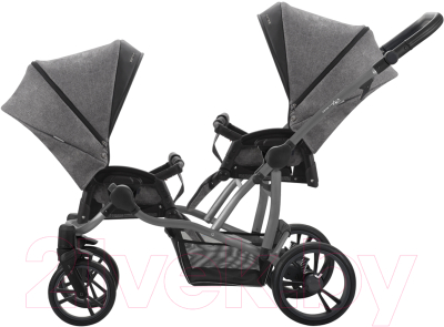 Детская прогулочная коляска Bebetto 42 Sport Сomfort черная рама (LJ195)