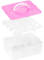 Контейнер Perfecto Linea Для хранения яиц 34-028231 (розовый) - 