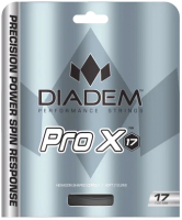 Струна для теннисной ракетки Diadem Pro X Set 16L / S-SET-PROX-16L (12.2м, серый) - 