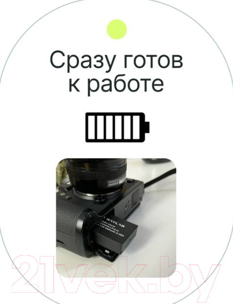 Аккумулятор для камеры RayLab RL-BLF19