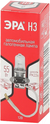 Автомобильная лампа ЭРА H3 12V 55W / Б0036774