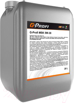 Моторное масло G-Energy G-Profi MSK 5W30 / 253130021 (20л)