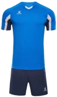 Футбольная форма Kelme Short-Sleeved Football Suit / 8251ZB3002-481 (р.110, синий/темно-синий) - 