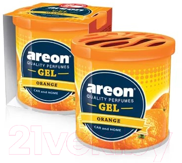 Ароматизатор автомобильный Areon Gel Orange / GCK03