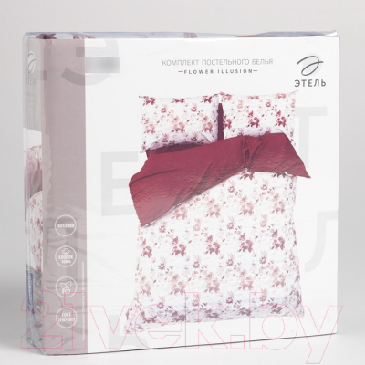 Комплект постельного белья Этель Flower Illusion / 9175951