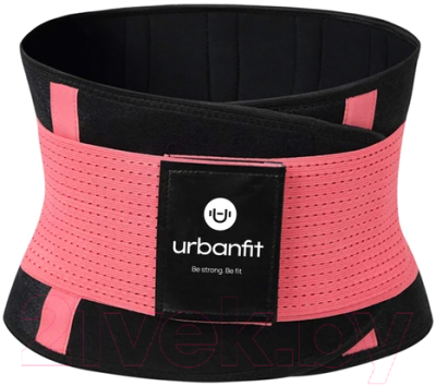Пояс для похудения UrbanFit 381972 (XL, розовый)