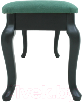 Банкетка Мебелик Вивальди с ящиком (венге/зеленый)