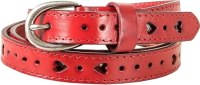 Ремень женский Poshete 571-1810-M-RED (красный) - 