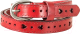 Миниатюра изображения товара Ремень женский Poshete 571-1810-M-RED (красный)