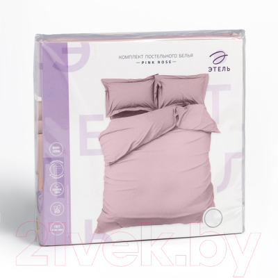 Комплект постельного белья Этель Pink Rose / 9144546