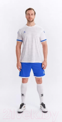 Футбольная форма Kelme Short-Sleeved Football Suit / 8151ZB1001-100 (4XL, белый)