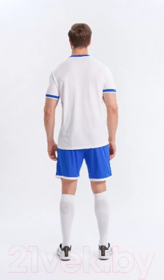 Футбольная форма Kelme Short-Sleeved Football Suit / 8151ZB1001-100 (XS, белый)