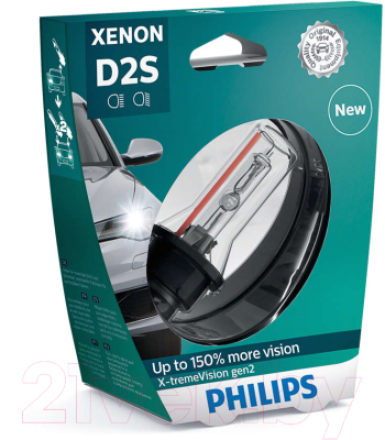 Автомобильная лампа Philips D2S 85122XV2S1