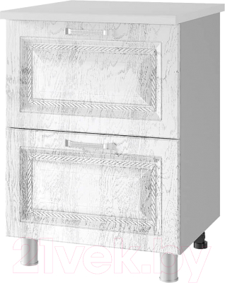 Шкаф-стол кухонный BTS Александрия 6P2 F09
