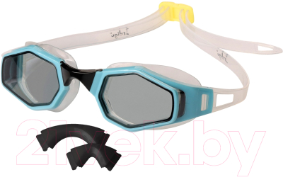 Очки для плавания Indigo Spurt / GT33 (голубой/черный)