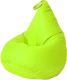 Бескаркасное кресло Kreslomeshki Груша-Капля XXL / GK-135x100-ZH (желтый) - 