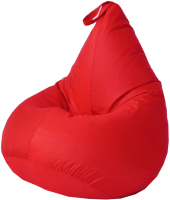 Бескаркасное кресло Kreslomeshki Груша-Капля XXL / GK-135x100-K (красный) - 