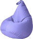 Бескаркасное кресло Kreslomeshki Груша-Капля XXL / GK-135x100-L (лаванда) - 