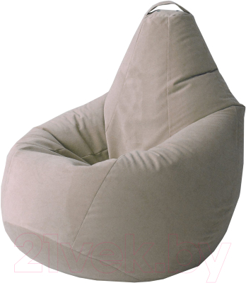 Бескаркасное кресло Kreslomeshki Груша XL / GV-120x85-L (латте)