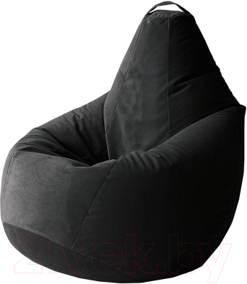 Бескаркасное кресло Kreslomeshki Груша XL / GV-120x85-CH (черный)